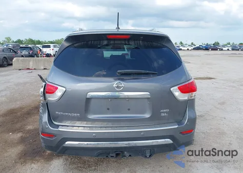 2016 Nissan Pathfinder Sl from USA, damaged, VIN 5N1AR2MM7GC654548